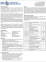 CPS Product Data Sheet_EXAMPLE