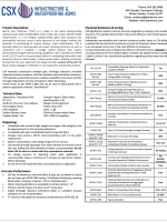 CSX Product Data Sheet_EXAMPLE